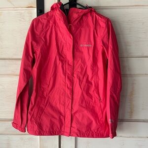 Columbia Women's Waterproof Shell Jacket - Hot Pink